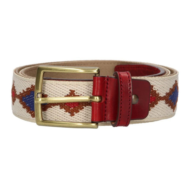 Ethnic Canvas Belt "Ecuador" Raw