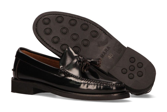 Black P/G Tassel Loafer