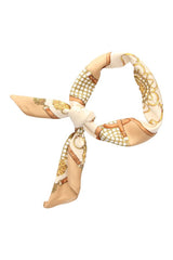 Beige Chains Scarf