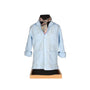 CUBAN SHIRT FOR BOYS, LIGHT BLUE