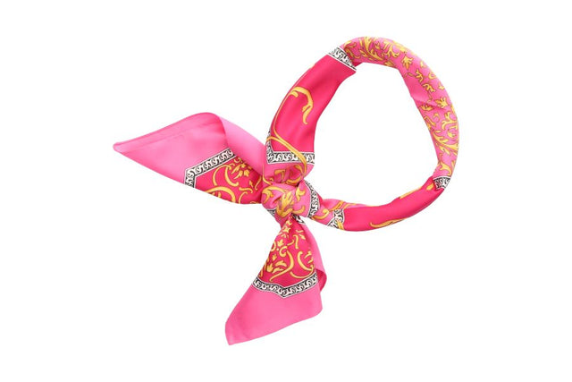 Pink Printed Scarf