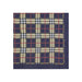 Blue Checkered Double Scarf