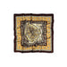 Ochre/Black Ornaments Scarf