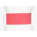 Fajín Rojo Lunar Blanco
