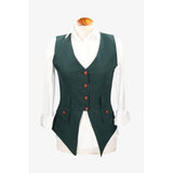 Diana green vest