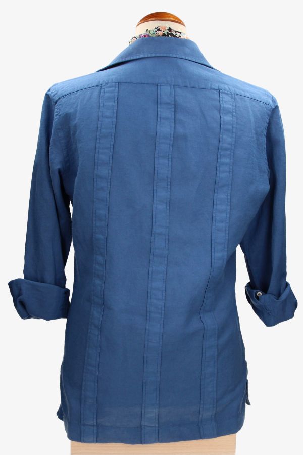 Camisa Cubana Marino
