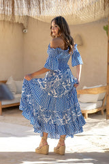 Blue Lunar Gale Skirt 