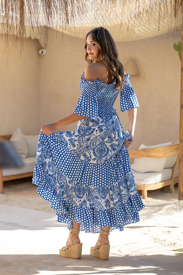 Blue Lunar Gale Skirt 