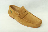 Mocasín Antifaz Ante Beige