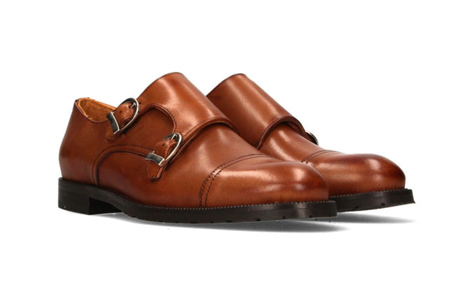 Monkstrap París Box-Calf Cuero