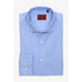Blue Shirt with White Stripes