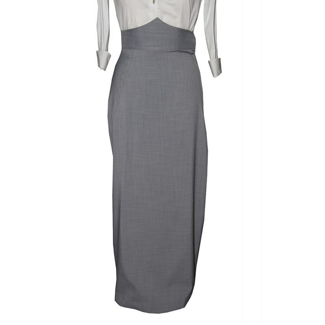 Falda de Amazona Menorca Gris Perla