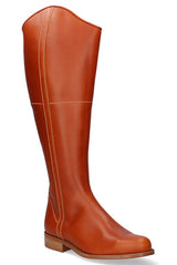 Bota Hípica Cremallera Natural Valverde del Camino