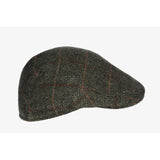Green Herringbone Cap