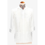Camisa Cubana Blanco