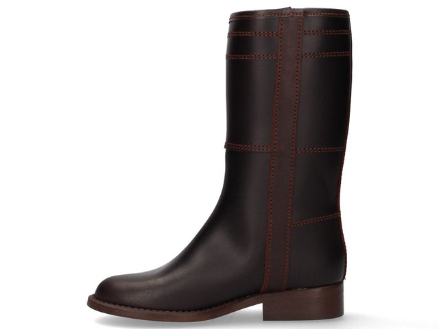 Bota campera de niño café Valverde del Camino