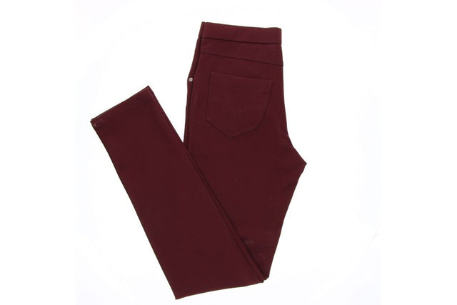 Legging Tipo Breeches Burdeos