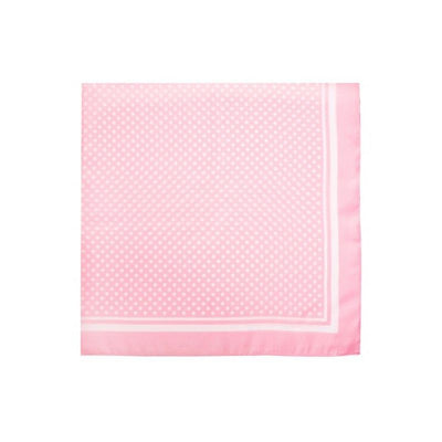 Pink Polka Dot Scarf