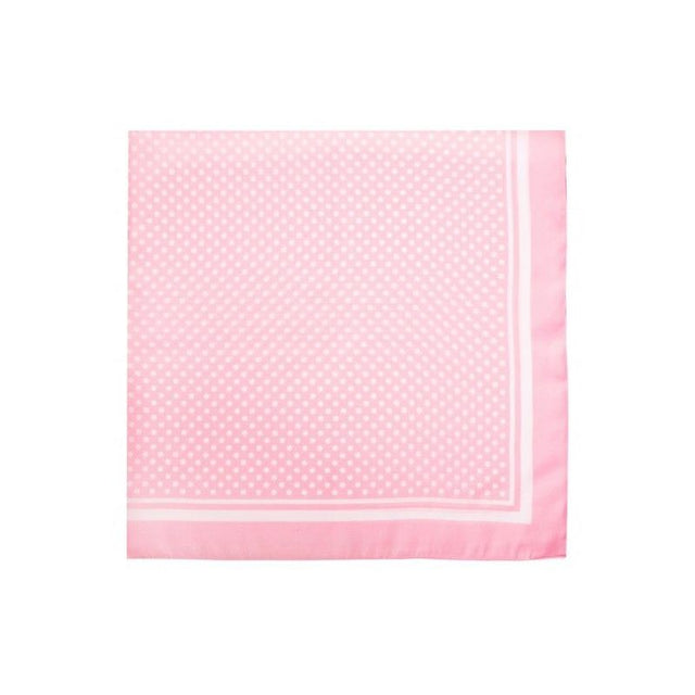 Pink Polka Dot Scarf