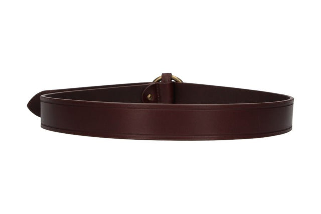 Cinturón Chocolate Hebilla Corredera
