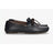 MOCASIN LAZO PIEL MARINO
