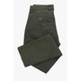 GREEN CHINO TROUSERS