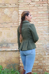 Chaqueta Paris Antelina Verde