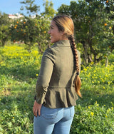 Chaqueta Tavira Antelina Verde