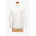 Camisa Mujer Popelín Blanco con Bordado Amazonas Marino
