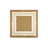 Beige Circles Scarf