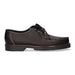 Black Lace-Up Moccasin