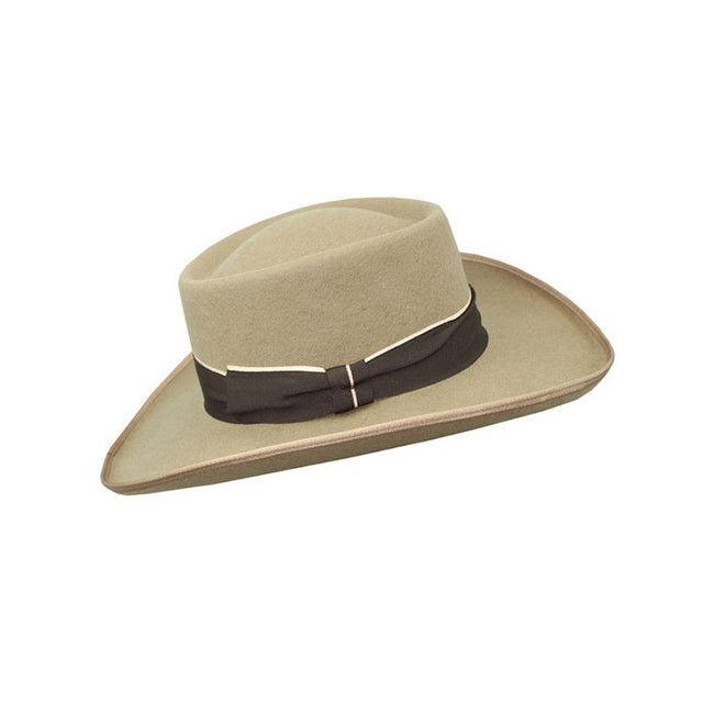 Otter Wool Gambler Hat