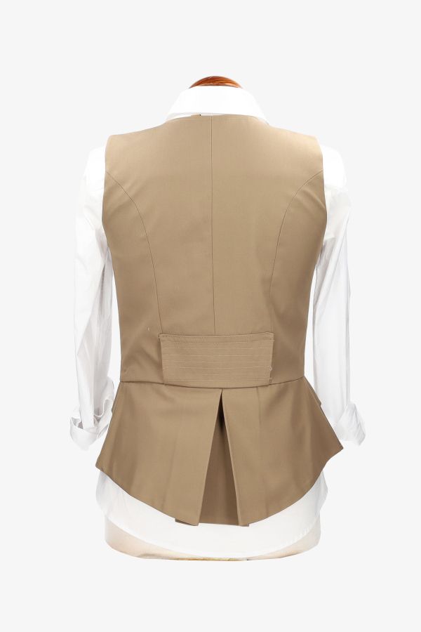 Tan Diana Vest