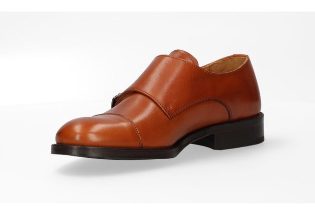 Double Buckle Leather Shoe