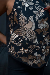 CHALECO MANILA NEGRO