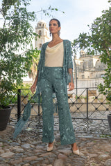 CHAQUETA AMOROSA VERDE