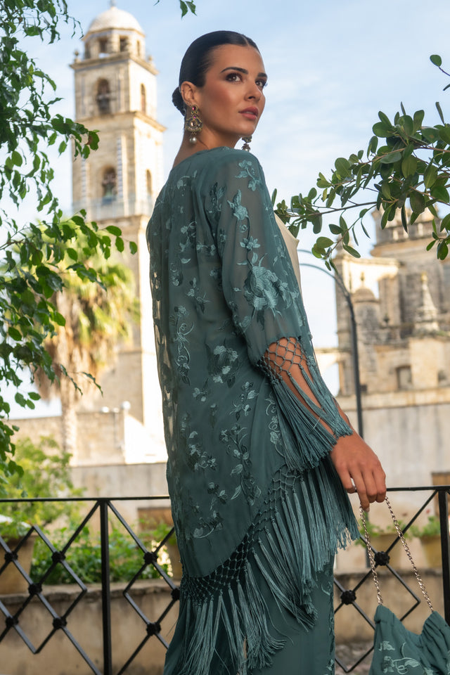 CHAQUETA AMOROSA VERDE