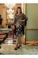 KIMONO BORDADO BEIGE-NEGRO