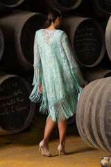 CHAQUETA CRUJIA VERDE AGUA