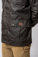 BROWN BIKER JACKET
