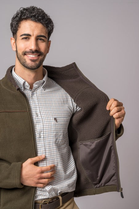 Chaqueta polar Orleans Marrón