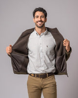 Chaqueta polar Orleans Marrón