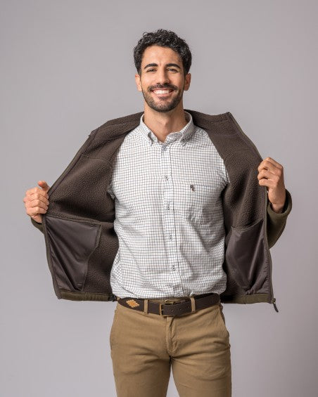 Chaqueta polar Orleans Marrón
