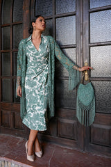 CHAQUETA SAETA VERDE AGUA