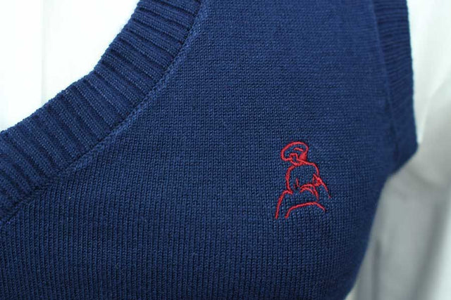 Jersey Sin Mangas Marino
