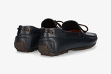 Mocasín lazo piel marino