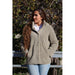 Cazadora con Capucha Reversible Kaki