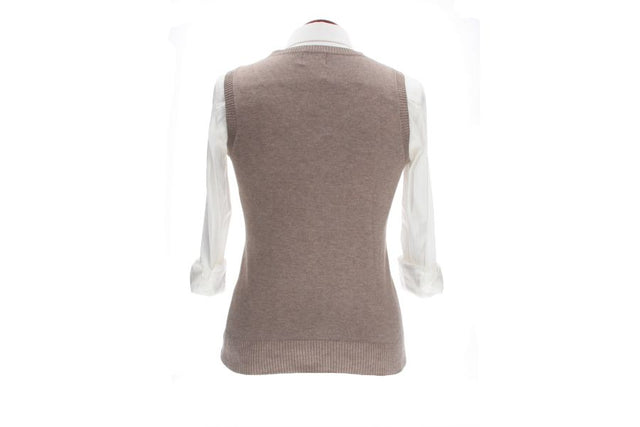 Jersey Sin Mangas Taupe