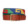 ETHNIC CANVAS RIBBON WITH MULTICOLOR HOOKS
