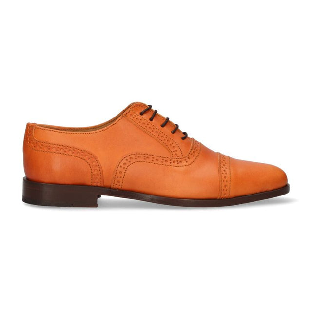 Zapato Inglés Picado Cuero